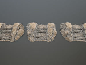 Rock Gate Model 3D