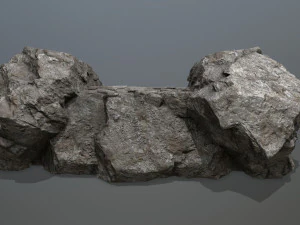 Rock Gate 3D Model