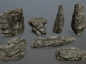 Rocks 3D Model