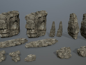 Rocks Modèle 3D