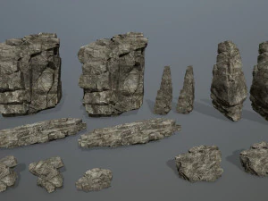 Rocks 3D Model