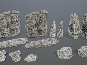 Rocks Modèle 3D