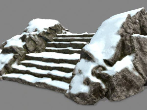 रॉक गेट 3D मॉडल