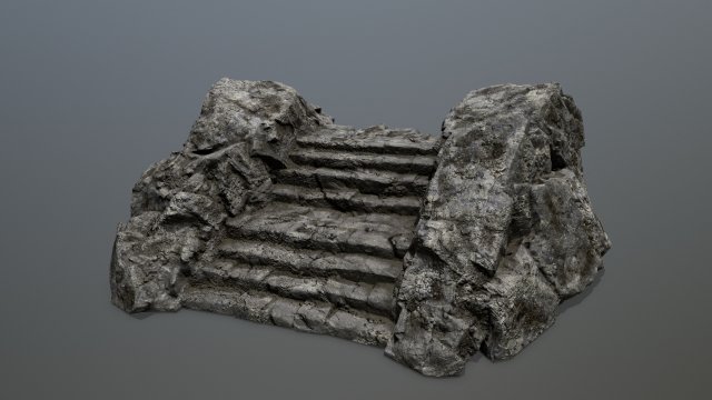 Rock Gate Modelo 3D .c4d .max .obj .3ds .fbx .stl .blend 