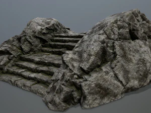 Rock Gate 3D Model