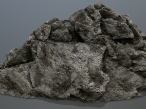Rock Gate Model 3D