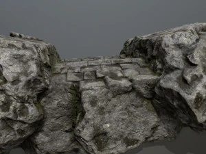 Rock Gate 3D Model