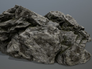 Rock Gate Model 3D