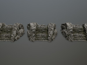 Rock Gate Model 3D