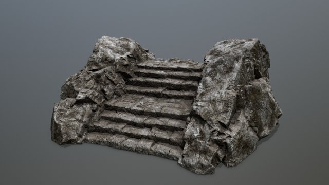 Rock Gate Modelo 3D .c4d .max .obj .3ds .fbx .stl .blend 