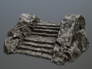 Rock Gate 3D Model