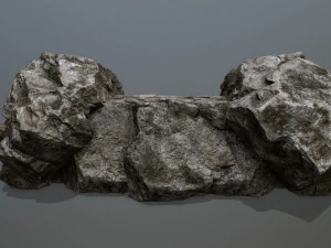 Rock Gate 3D Model