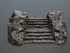 Rock Gate 3D Model