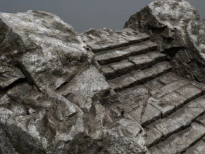 Rock Gate 3D Model