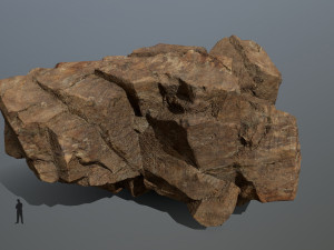 Desert rocks 3D Model