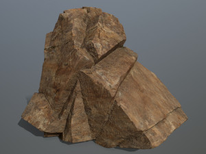 Desert rocks 3D Model