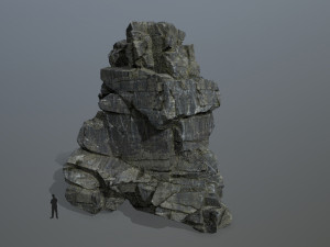 Cliff rocks Modelo 3D