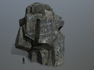 Cliff rocks Modelo 3D