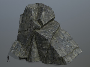 Cliff rocks Modelo 3D