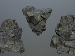 Cliff rocks Modelo 3D