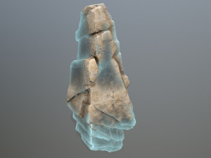 Ice rocks 3D Model