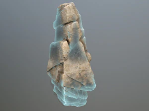 Ice rocks 3D Model