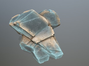 Ice rocks 3D Model