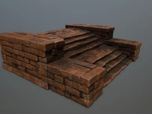 Harabe Merdivenleri 3D Model