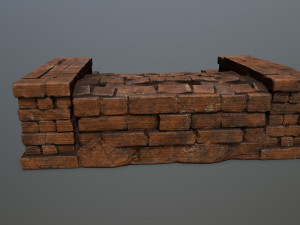 Ruin Stairs 3D 模型