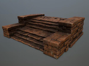 Harabe Merdivenleri 3D Model