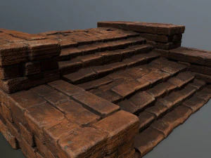 Harabe Merdivenleri 3D Model