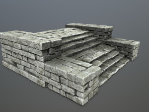 RuinStairs 3D Модель
