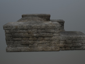 RuinStairs Model 3D