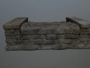 RuinStairs 3D Model