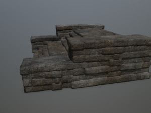 RuinStairs Model 3D