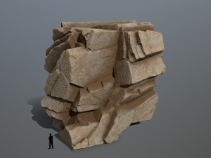 Desert rock 3D 모델