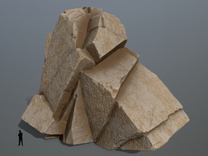 Desert rock 3D 모델