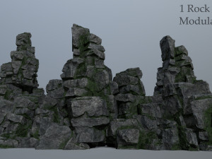 Cliff rocks 3D मॉडल