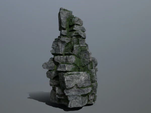 Cliff rocks 3D Model