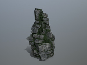 Cliff rocks 3Dモデル