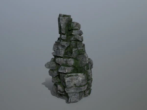 Cliff rocks 3D Model