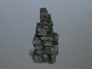 Cliff rocks 3D Model