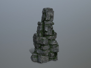 Cliff rocks 3Dモデル