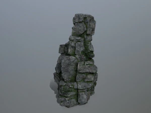 Cliff rocks 3D Model