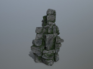 Cliff rocks 3Dモデル
