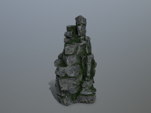 Cliff rocks 3Dモデル