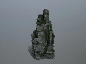 Cliff rocks 3D Model