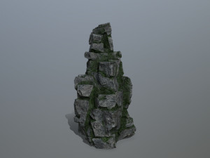 Cliff rocks 3Dモデル