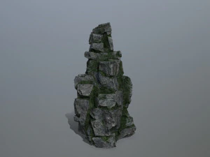 Cliff rocks 3D Model