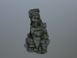Cliff rocks 3Dモデル